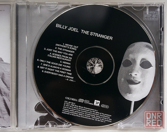 Billy Joel (1977) The Stranger: CD, Austria (аудио компакт диск) Макеевка - изображение 3