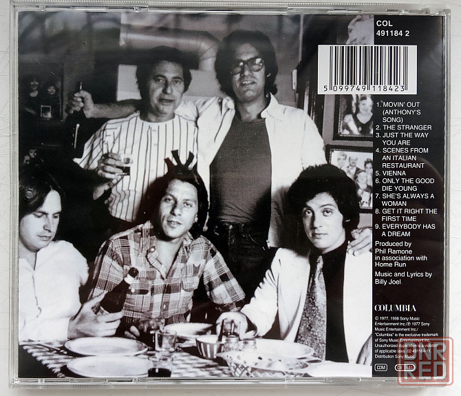 Billy Joel (1977) The Stranger: CD, Austria (аудио компакт диск) Макеевка - изображение 2