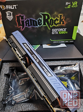 Видеокарта Palit GTX 1080ti 11Gb GameRock Макеевка - изображение 4