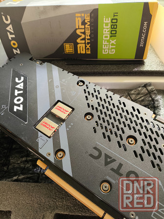 Видеокарта zotac 1080ti amp extrime edition топ среди 1080 моделей, даст фору новинкам Макеевка - изображение 3