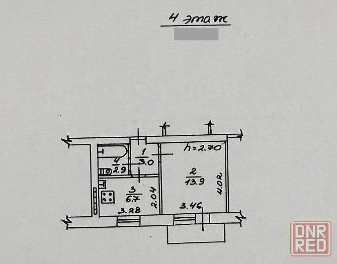 Продам 1 комн. кв., 28 кв.м., 4/5 эт. - Донецк, ул. Римского-Корсакова, АвтоВаз Донецк - изображение 10