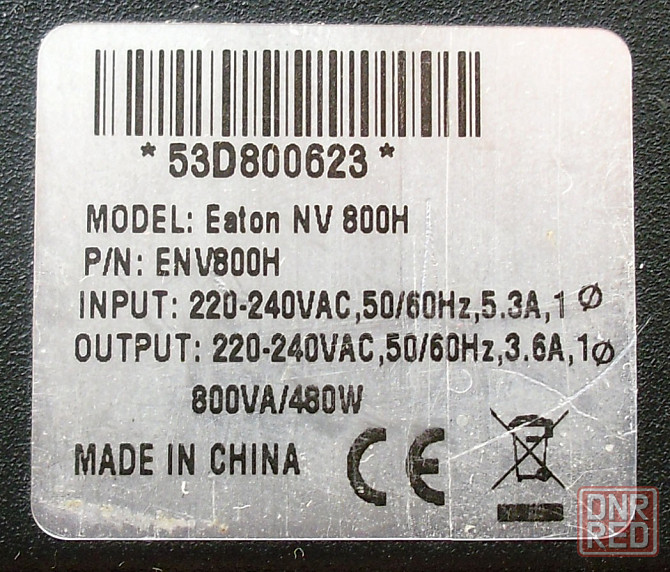 Источник бесперебойного питания Eaton NW 800H Донецк - изображение 3