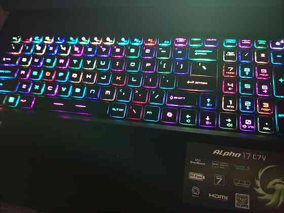 MSI Alpha 17 C7VF/17,3-240гц-2K/Ryzen 9 7940HX/64 Гб DDR5/RTX 4070-8 Гб/159 999 Донецк