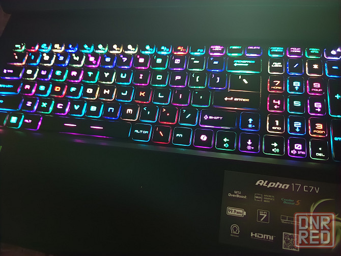 MSI Alpha 17 C7VF/17,3-240гц-2K/Ryzen 9 7940HX/64 Гб DDR5/RTX 4070-8 Гб/159 999 Донецк - изображение 5