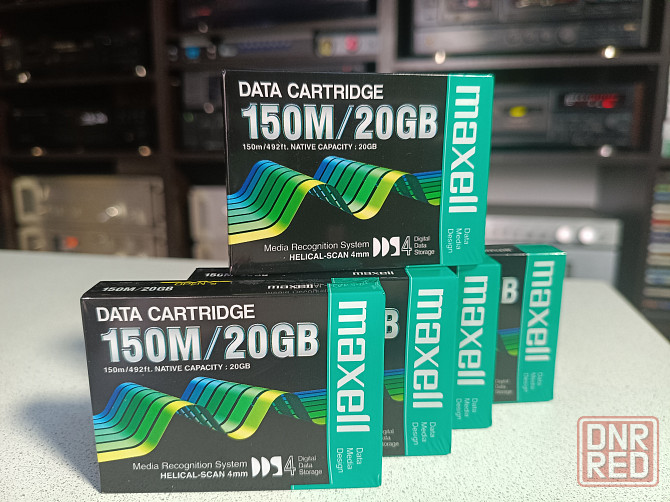 DAT кассеты 150/20GB "Maxwell" Донецк - изображение 1