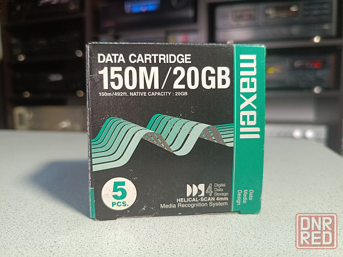 DAT кассеты 150/20GB "Maxwell" Донецк - изображение 4