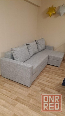 Угловой диван серый Донецк - изображение 1