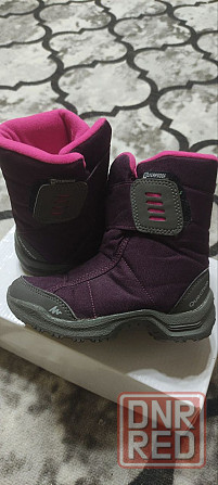 Зимние сапоги детские фиолетовые Quechua 100 Донецк - изображение 1