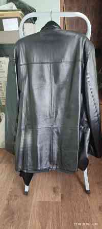 Кожаное пальто на меху, р.50-52, Турция, новое Донецк