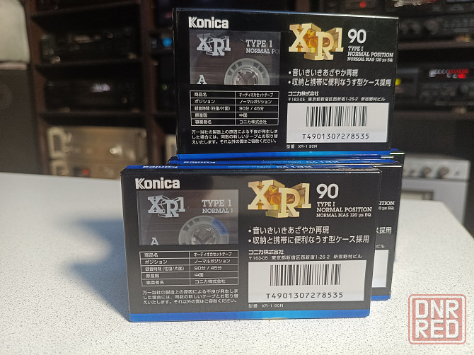 Аудиокассеты Konica XR-I 90 Type-I Донецк - изображение 2