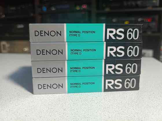 Запечатанные аудиокассеты Denon- RS 60 Донецк