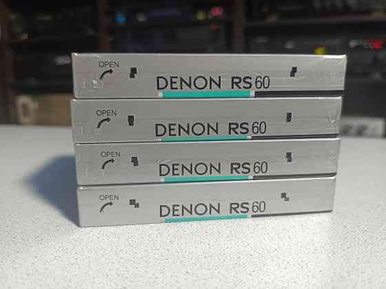 Запечатанные аудиокассеты Denon- RS 60 Донецк