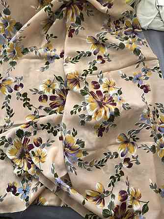 Крепдешин натуральный, отрез ткани Макеевка