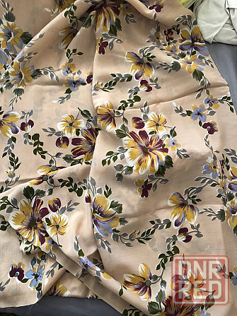 Крепдешин натуральный, отрез ткани Макеевка - изображение 1