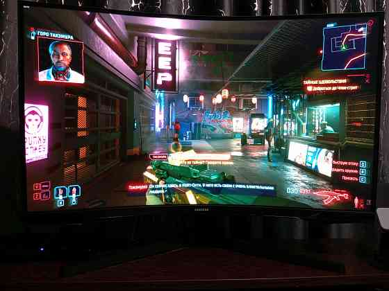 31.5" Монитор Samsung Odyssey G5 G55C S32CG550EI черный Макеевка