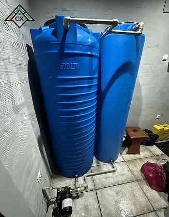 Установка накопительного бака с гарантией Донецк