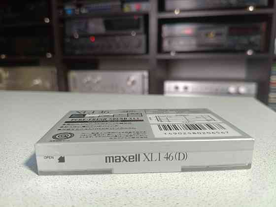 Запечатанная аудиокассета Maxell- XLI- 46 Донецк