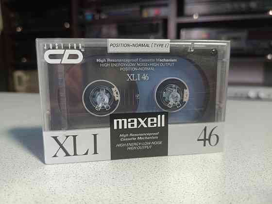 Запечатанная аудиокассета Maxell- XLI- 46 Донецк