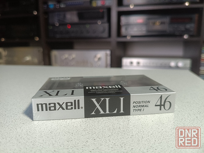 Запечатанная аудиокассета Maxell- XLI- 46 Донецк - изображение 3