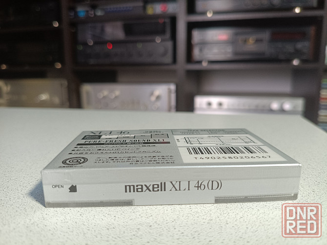 Запечатанная аудиокассета Maxell- XLI- 46 Донецк - изображение 4