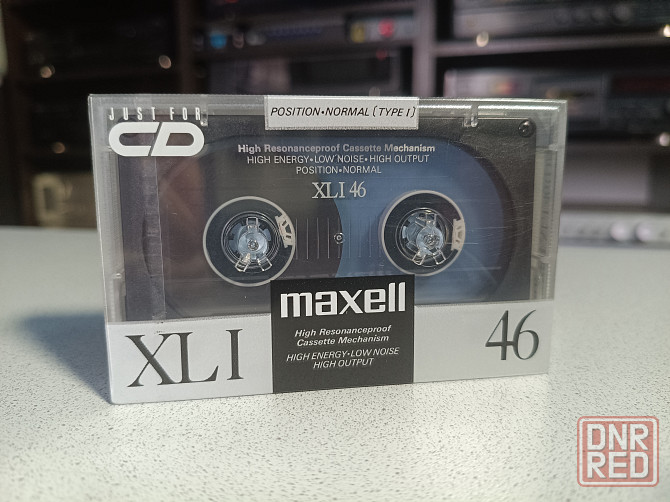 Запечатанная аудиокассета Maxell- XLI- 46 Донецк - изображение 1