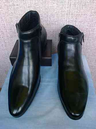 Размер 46 ботинки кожаные Донецк