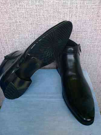 Размер 46 ботинки кожаные Донецк