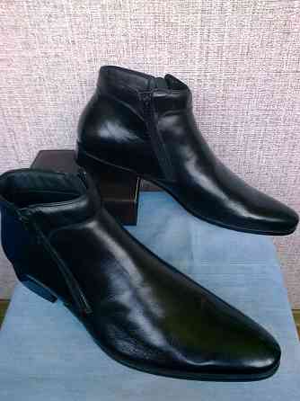 Размер 46 ботинки кожаные Донецк