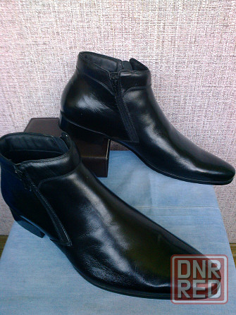 Размер 46 ботинки кожаные Донецк - изображение 2