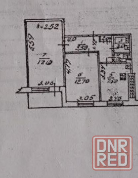 Продается двухкомнатная квартира в ленинском районе 5 000 000 рублей документы готовы Донецк - изображение 9