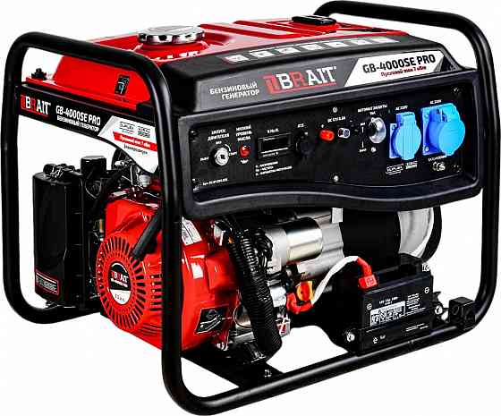 Генератор бензиновый BRAIT GB-4000SE PRO Макеевка