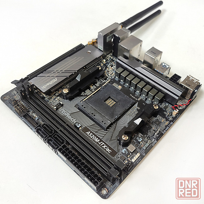 A520M-ITX/ac ASRock Socket AM4 материнская плата Донецк - изображение 4