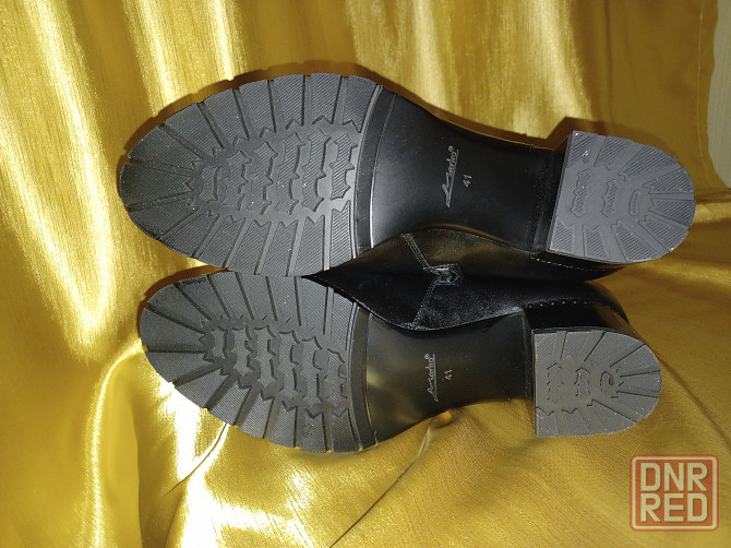 Эксклюзив. Зимние кожаные сапоги, р.41, широкое голенище 47 см.. Донецк - изображение 6