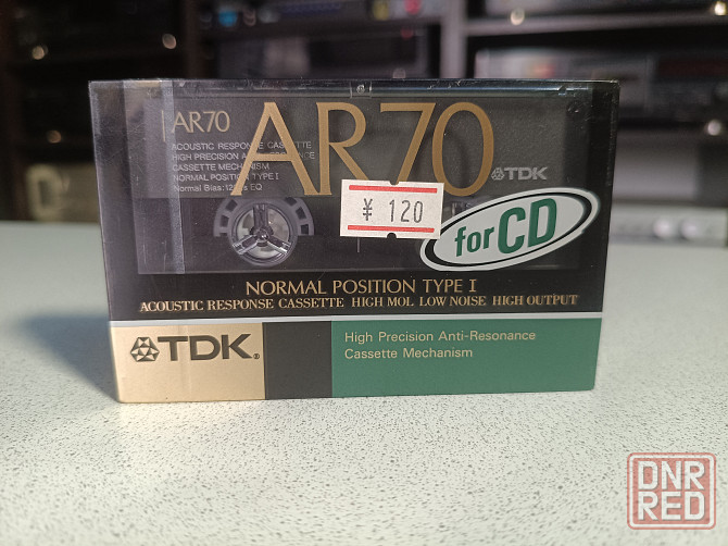 Запечатанная аудиокассета TDK- AR 70 Донецк - изображение 1