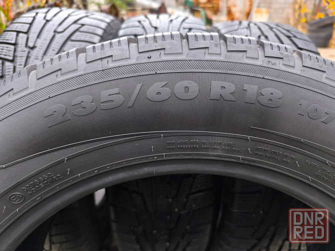 Шины резина 235 60 R18 Nokian Nordman зима не шипованные Донецк - изображение 5