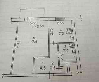 Продам 1к.кв. Кировский р-н. мкр. Текстильщик. Ориентир гимназия 92. ул.Пинтера. Донецк