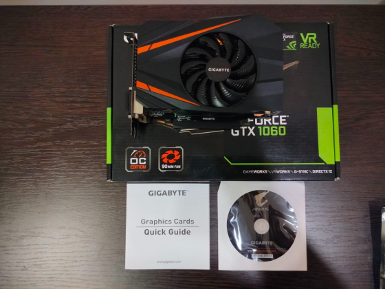 Видеокарта Gigabyte GeForce GTX 1060 6GB Gigabyte Донецк