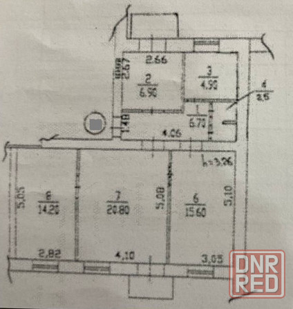 Аренда офиса. 73 м2. Артема 125А. Напротив библиотеки Крупской. Донецк - изображение 8