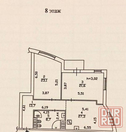 Продажа 2 к.кв. 94 кв.м. в Калининском р-не ( ор-р Обл. Гаи) Донецк - изображение 9