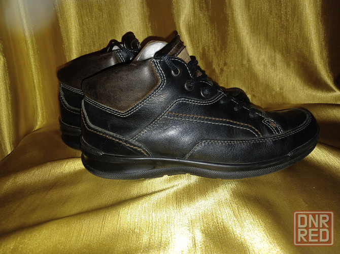 Оригинал. Ботинки ECCO. р.41. Натуральная кожа. Демисезон, зима Донецк - изображение 3