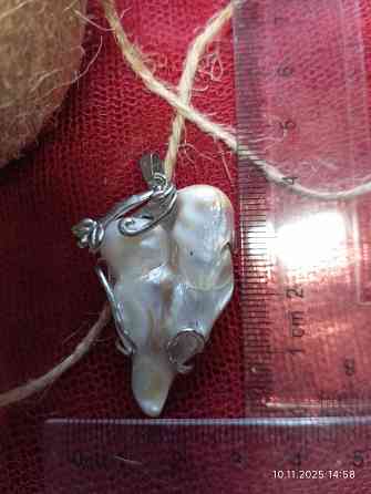 Распродажа подвеска редкий жемчуг в форме сердца Донецк