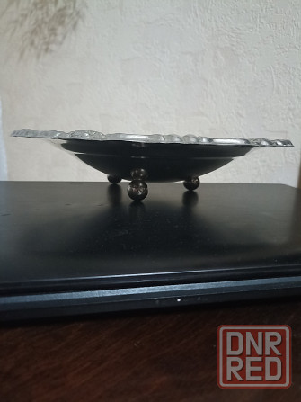 Конфетница , мельхиор , ссср Донецк - изображение 8