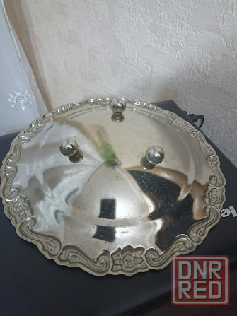 Конфетница , мельхиор , ссср Донецк - изображение 4