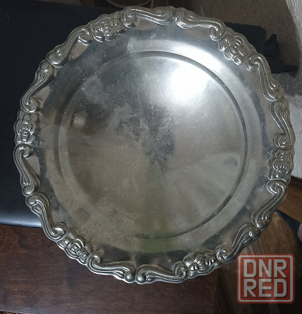 Конфетница , мельхиор , ссср Донецк - изображение 1