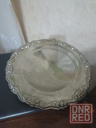 Конфетница , мельхиор , ссср Донецк - изображение 3