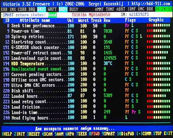 HDD 250GB SATA-II 2.5" 5400 RPM 8MB TOSHIBA MQ01ABD050 - Обмен на 15шт нерабочей памяти озу - Донецк