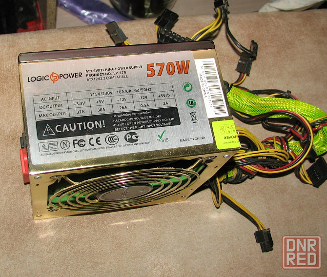 Блок питания 570W LogicPower. Донецк - изображение 1