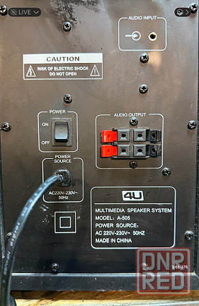 Колонки, система 2 1. Колонки 4U A-505 Донецк - изображение 3