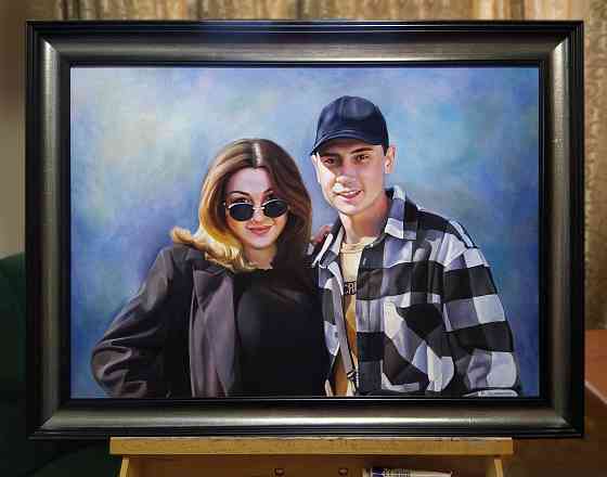 Портрет на заказ по фото (ручная работа от художника) Донецк