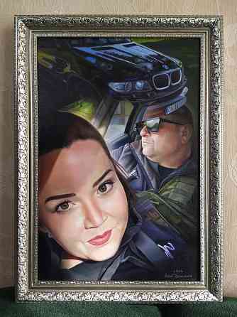 Портрет на заказ по фото (ручная работа от художника) Донецк